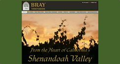 Desktop Screenshot of brayvineyards.com